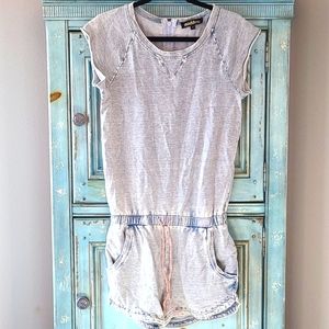 Never worn light weight denim romper size S